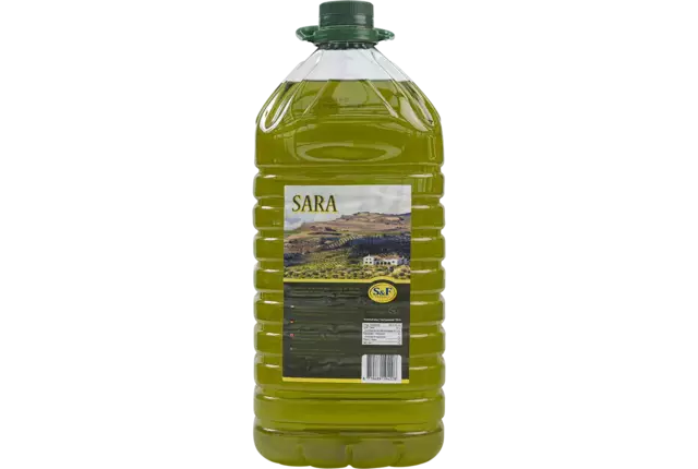 Zonnebloem- en olijfolie 5ltr stuk